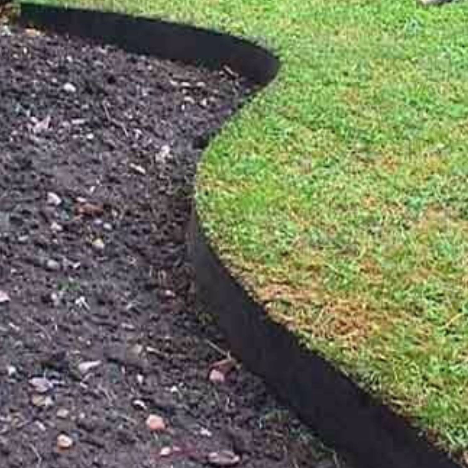 Black Steel Garden Edging 100 mm (per metre)